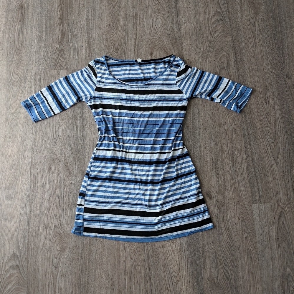 Pinkblush Striped Tunic Tee